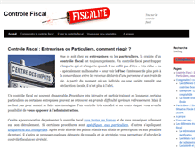 Tablet Screenshot of controle-fiscal.fr